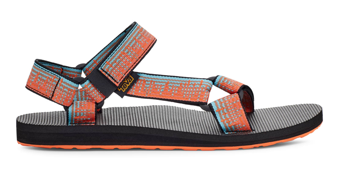 Teva Men's Original Universal Sandal Atmosphere Carrot/Blue Mirage - 1004006-ACBMR