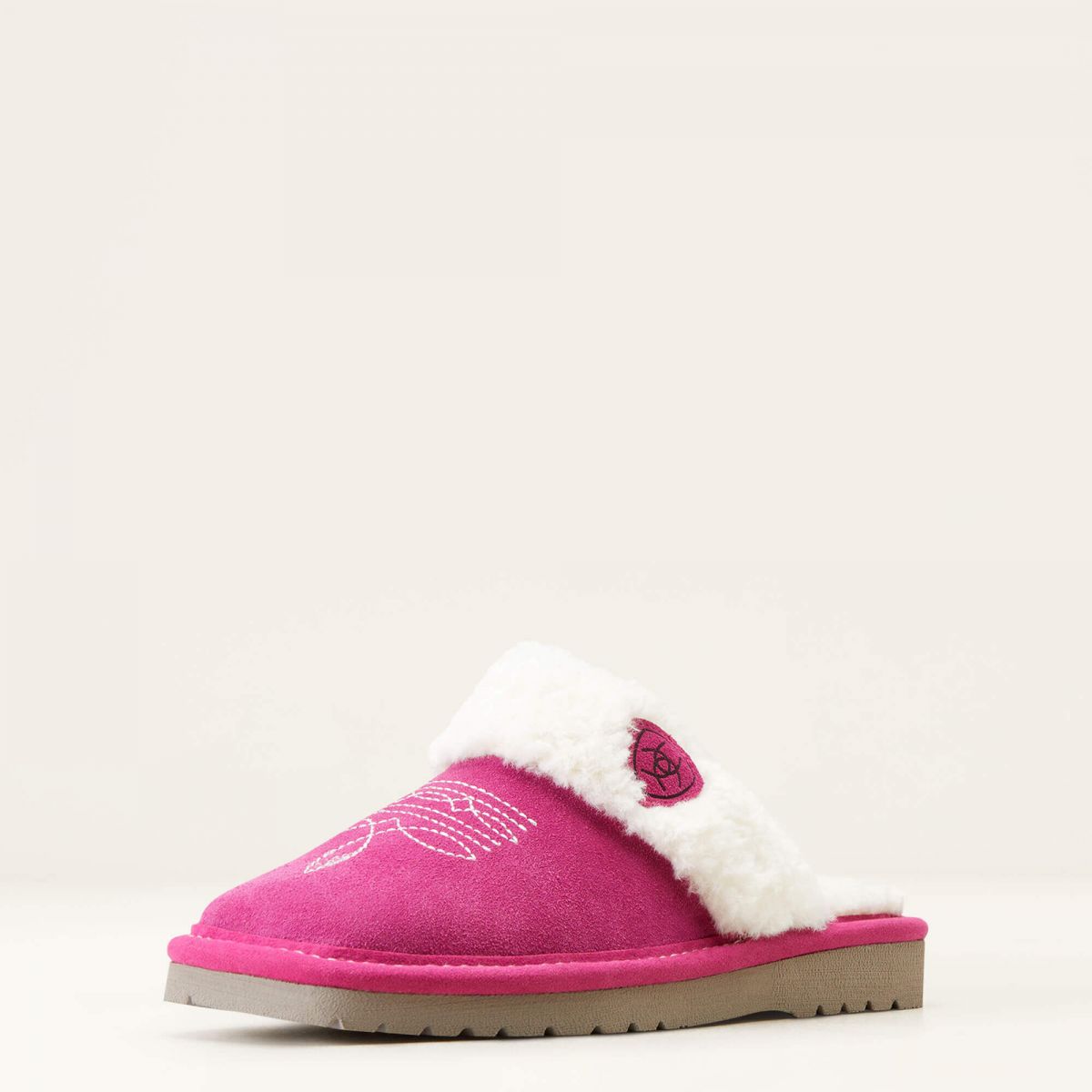Ariat Women Jackie Square Toe Slipper Very Berry Pink - AR2829-660 (10047971)