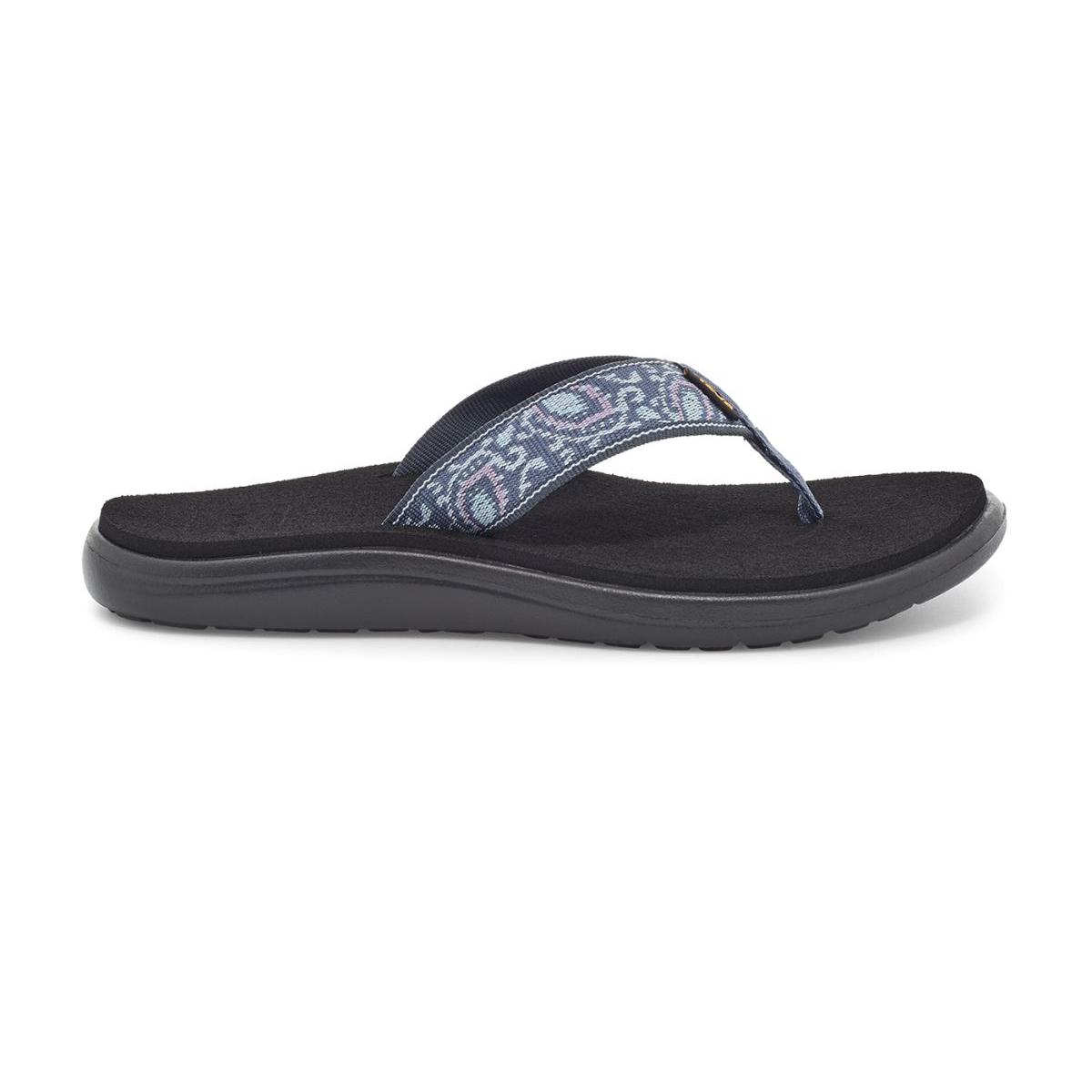 Teva Women's Voya Flip Sandal Doria Blue Indigo - 1019040-DBIN