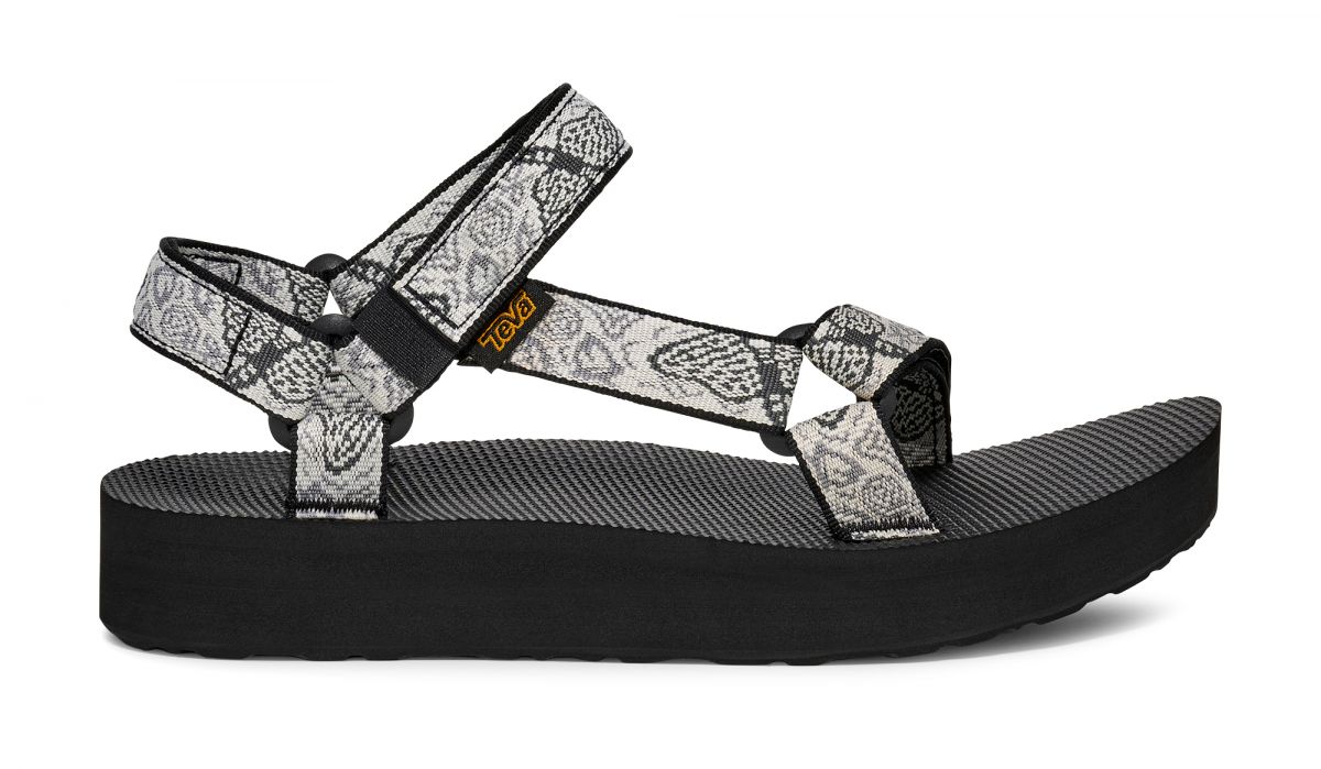 Teva Women's Midform Universal Sandal Enchanted Forest Black/White - 1090969-EFR