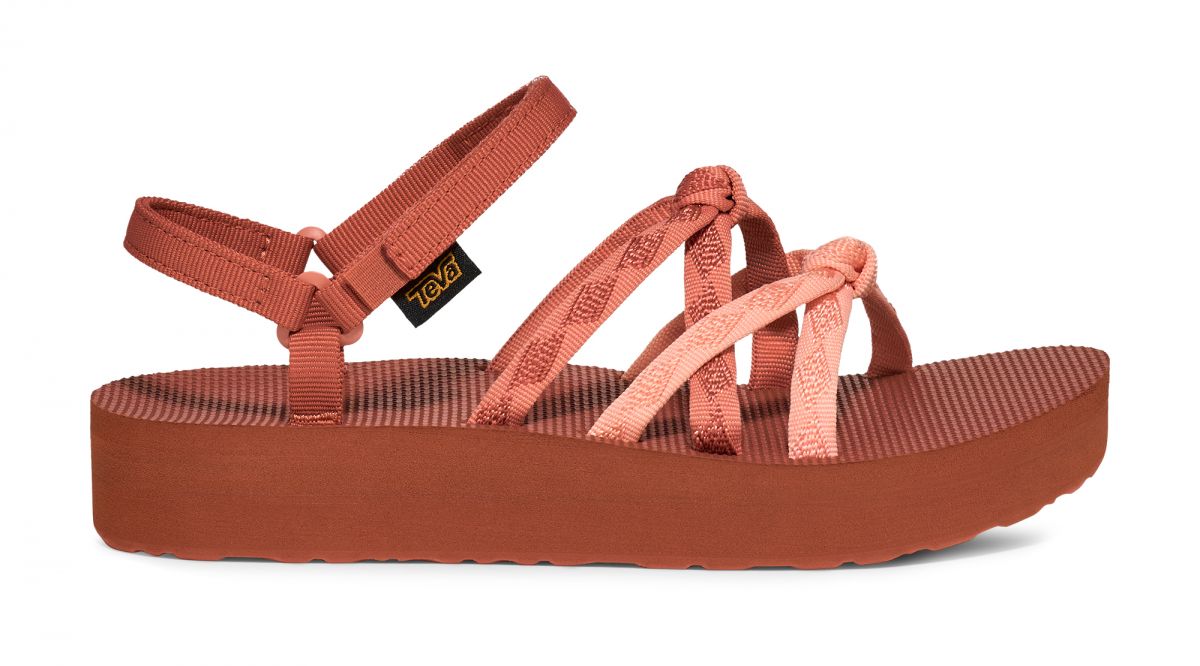 Teva Women's Midform Kena Slim Sandal Terracotta Multi - 1173494-TTML