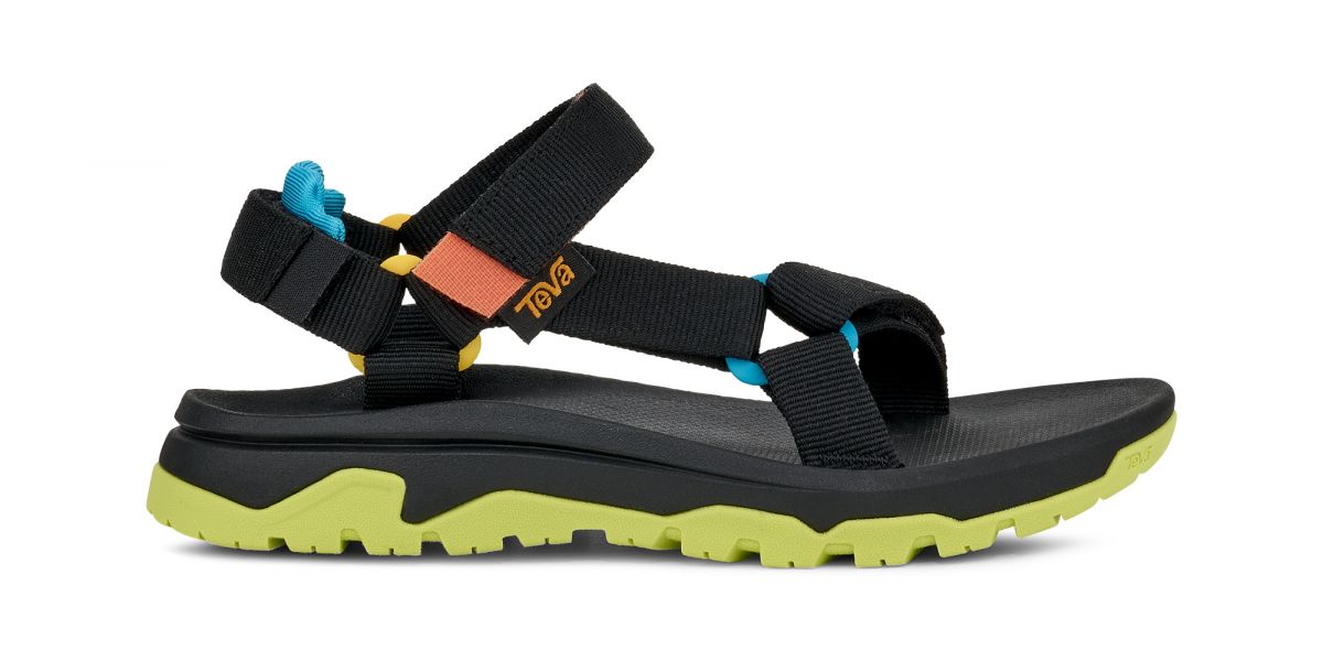 Teva Unisex Kid's Hurricane XLT JR Sandal Black Multi - 1177430C-BLKM