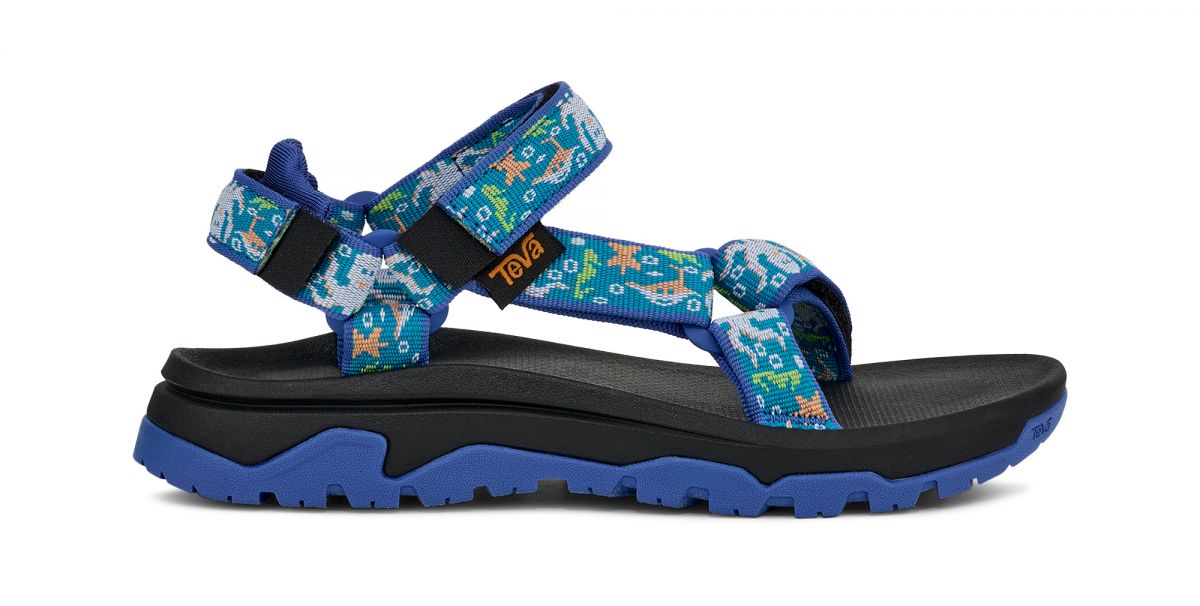 Teva Unisex Kid's Hurricane XLT JR Sandal Ocean Creatures Dazzling Blue - 1177430C-ODZ