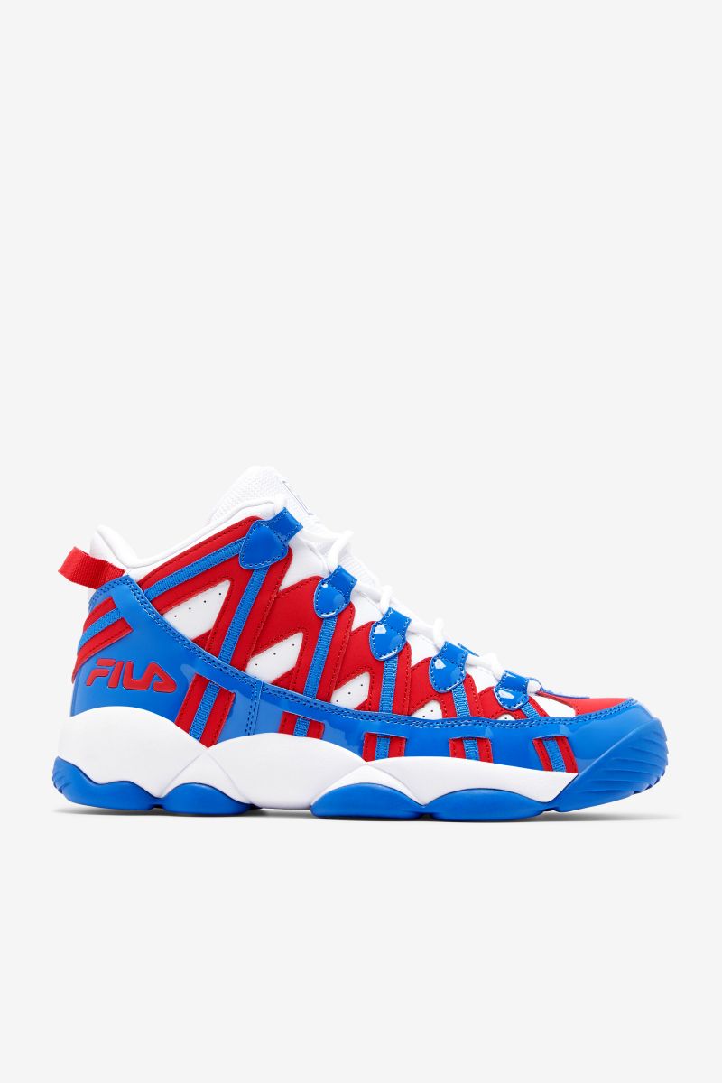 FILA Men's Stackhouse Spaghetti White/Red/Prince Blue - 1BM01268-125
