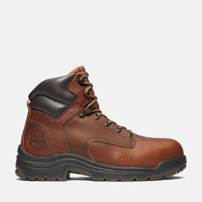 Timberland PRO Men's 6" TiTAN Alloy Toe Work Boot Brown - TB126063214