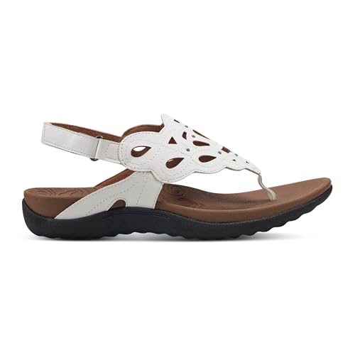 Rockport Women's Ridge Slingblack Sandal White - CCH24-2-JWH24