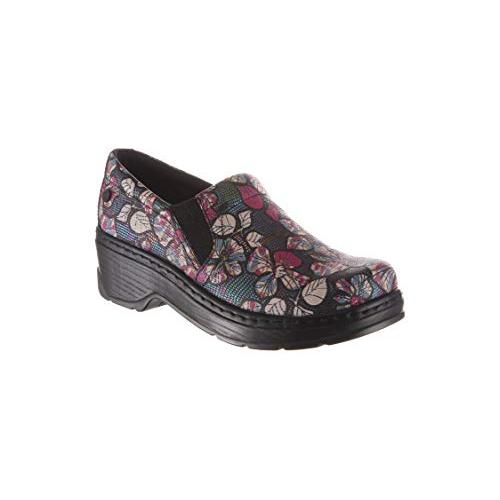 KLOGS Footwear Women's Naples Leather Closed-Back Nursing Clog