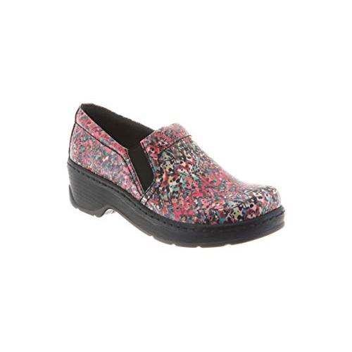 KLOGS Women's Naples Poppy Patent Leather Clog - 3001-0473