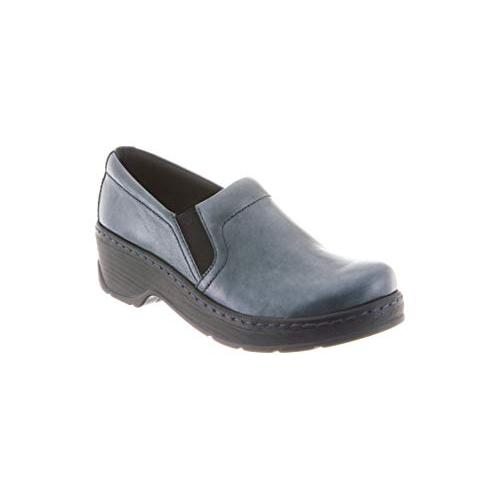 KLOGS Women's Naples Midnight Apache Leather Clog - 00130010451