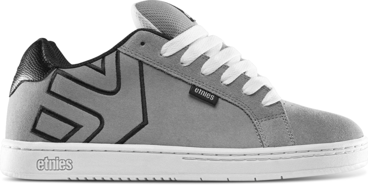 Etnies Men's Fader Skate Shoe Light Grey/Black - 4101000203-051