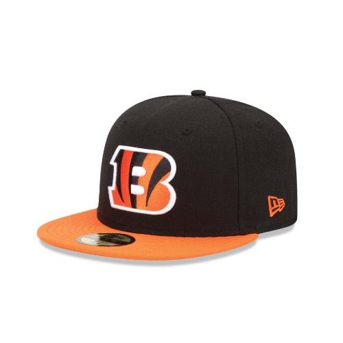 New Era NFL Black and Team Color 59FIFTY Fitted Cap