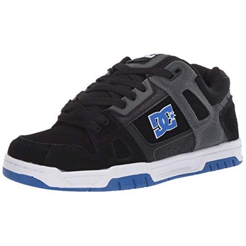 DC Shoes Men's Stag Shoes Black/Blue - 320188-BKB