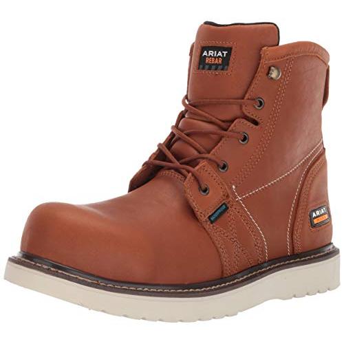 Ariat Work Men's Rebar Wedge 6" H2O Composite Toe Western Boot