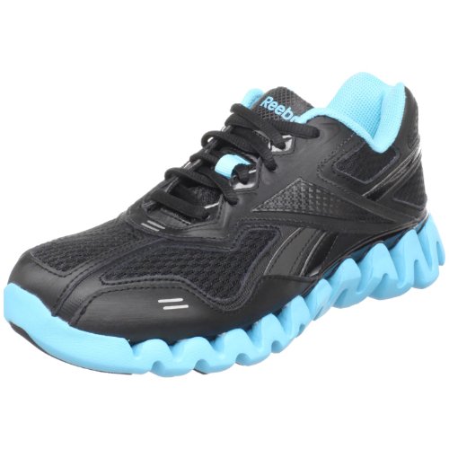 Reebok Unisex Kids' Zig Energy Running Shoe Black/Neon - J89107
