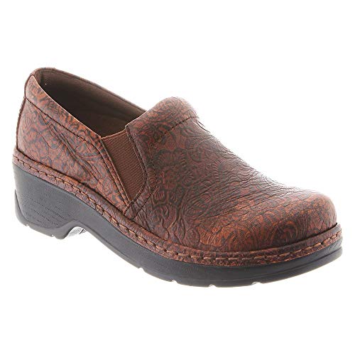 KLOGS Footwear Women's Naples Leather Closed-Back Nursing Clog