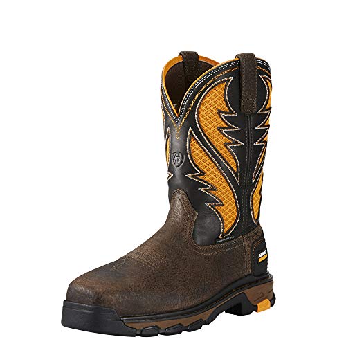 ARIAT WORK Men's 11" Intrepid VentTEK Composite Toe Work Boot Cocoa Brown - 10020072