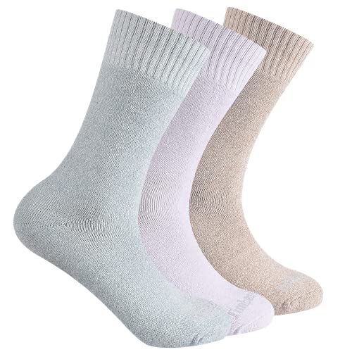 Timberland Women's Full Cushion Ribbed Marled Boot Socks Multi (3 pairs) - 43TB276734TA-M05