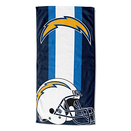 Officially Licensed NFL "Zone Read" Beach Towel, 30” x 60”, Multi Color