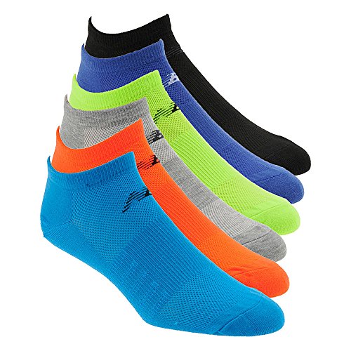 New Balance Mens 6-Pair Lifestyle no Show Socks