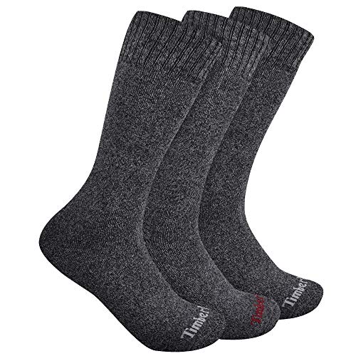 Timberland Women's Full Cushion Ribbed Marled Boot Socks Misc (3 pairs) - 43TB276734TA-978