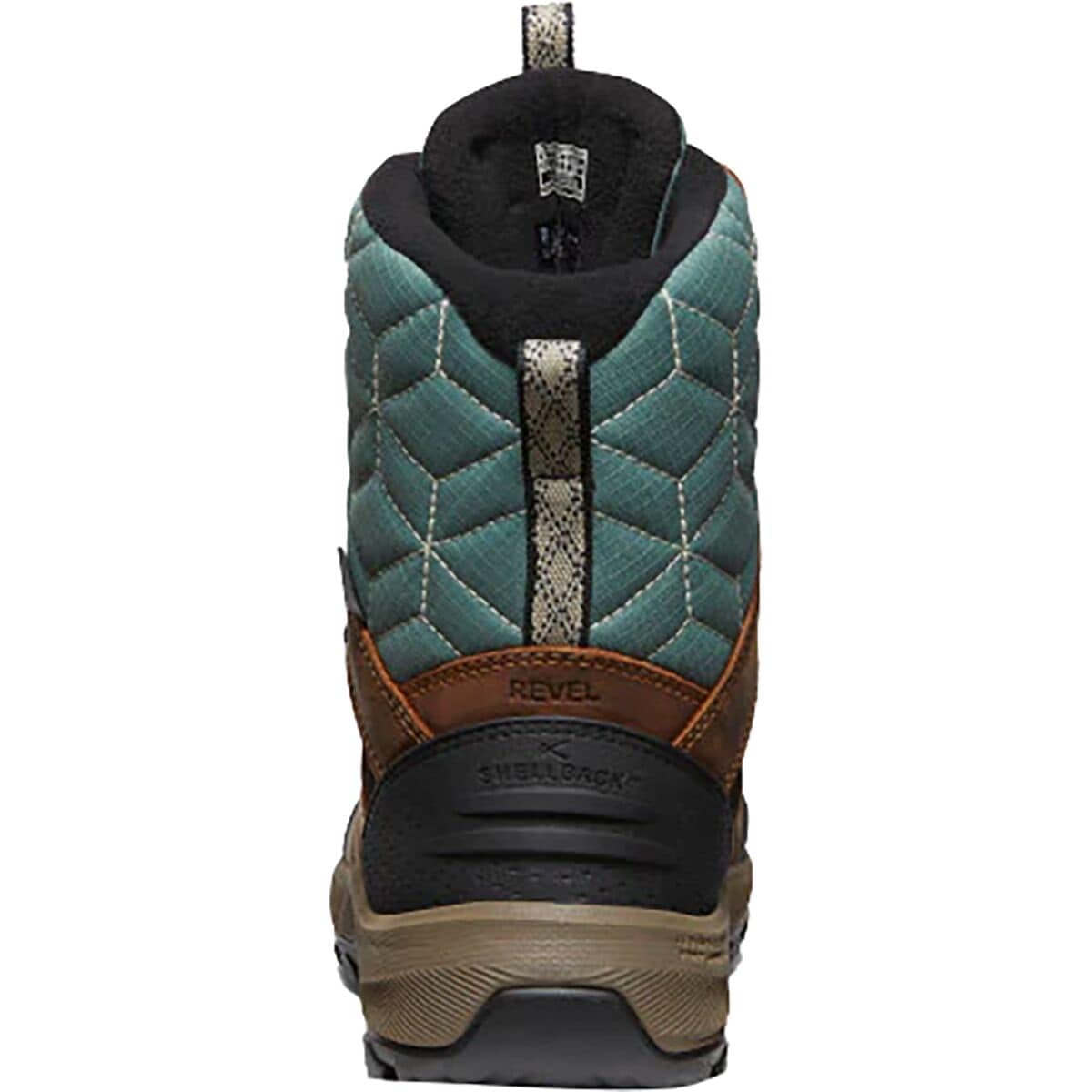 KEEN Women's Revel 4 High Polar Insulated Waterproof Snow Boots, Black/North Atlantic,