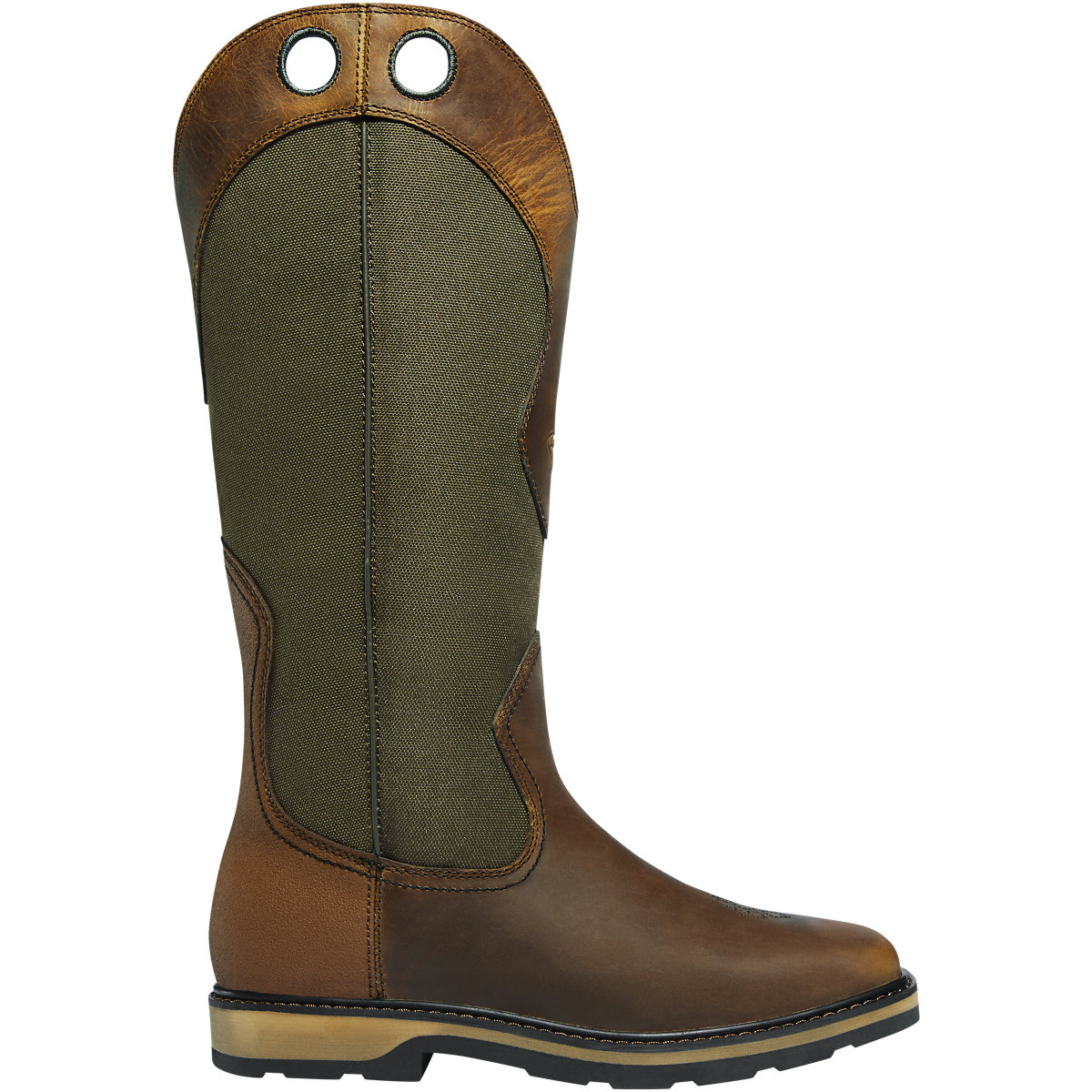 LaCrosse Men's 17" Snake Country Hunting Boot Olive/Brown - 521170