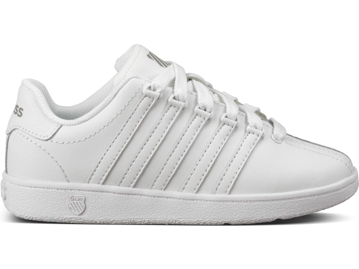 K-Swiss Unisex Little Kids' Classic VN Sneaker White/White - 53343-101