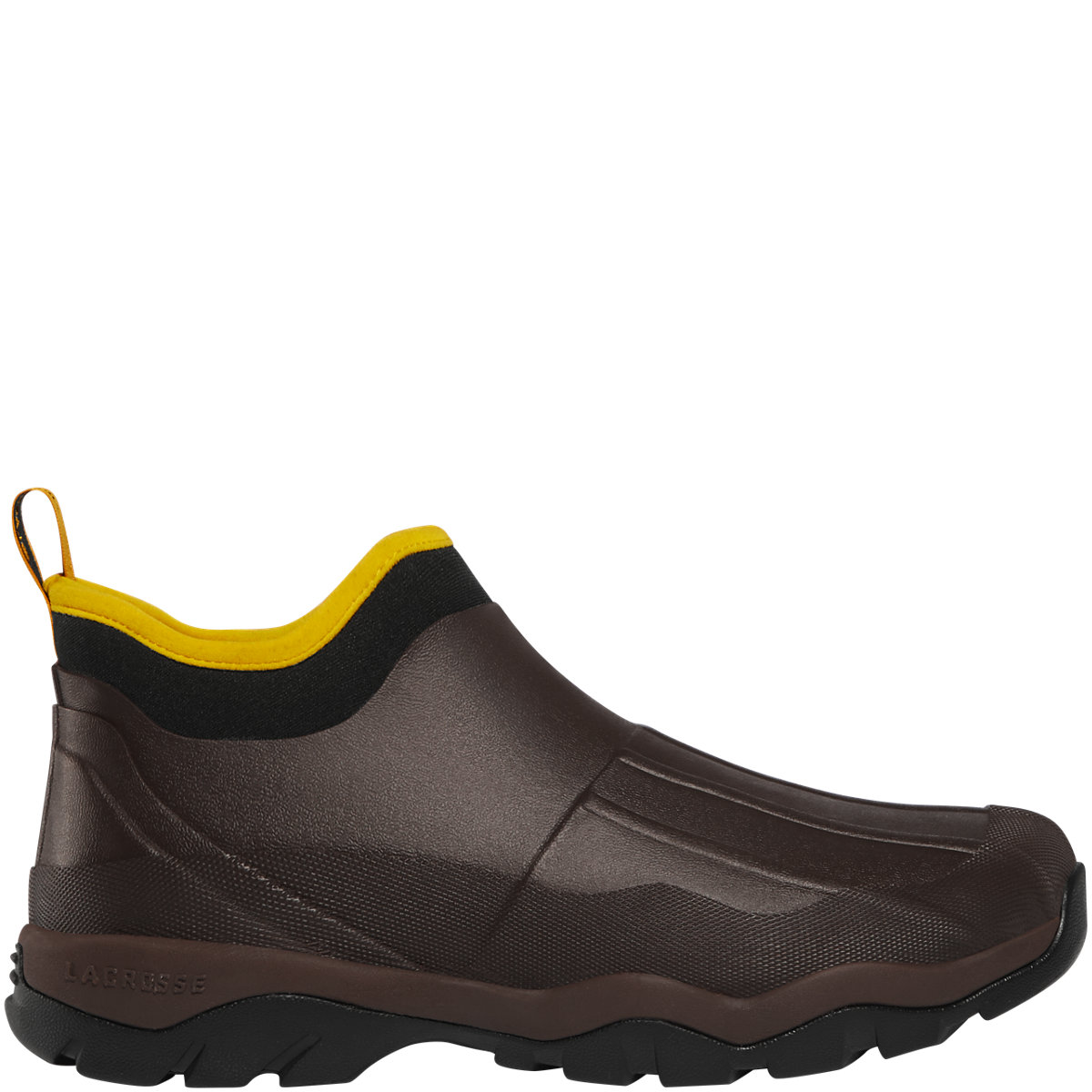 LaCrosse Men's 4.5" Alpha Muddy Waterproof 3MM Neoprene Boot Brown - 612441