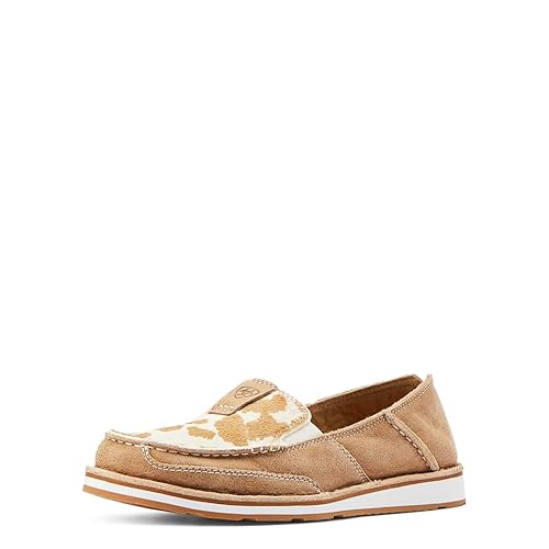 Ariat Womens Cruiser Adobe/Tan And White Hair On 6