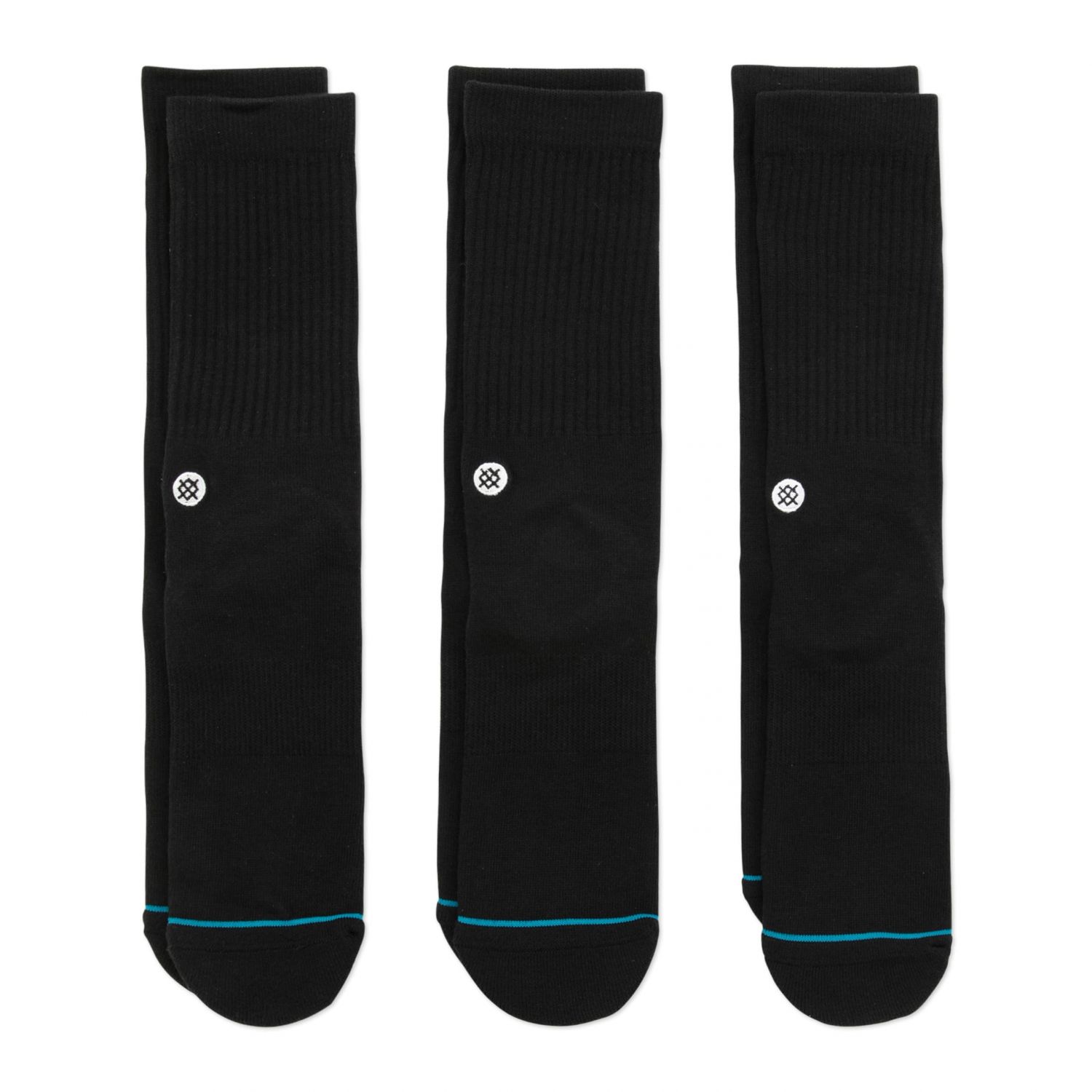 Stance Men's Icon 3 Pack Crew Socks