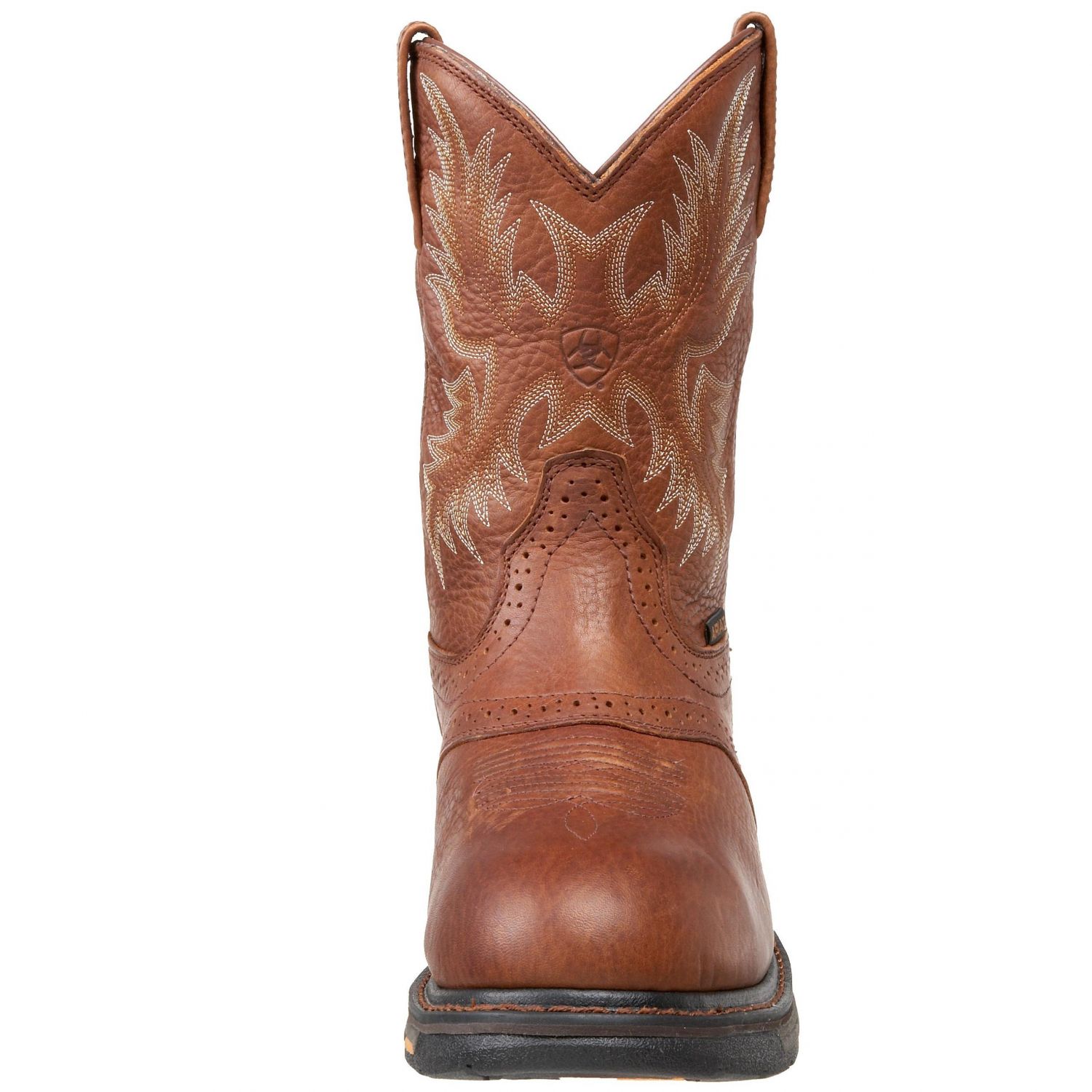 Ariat WorkHog Wellington Waterproof Composite Toe Work Boots - Men’s Western Leather Work Boot
