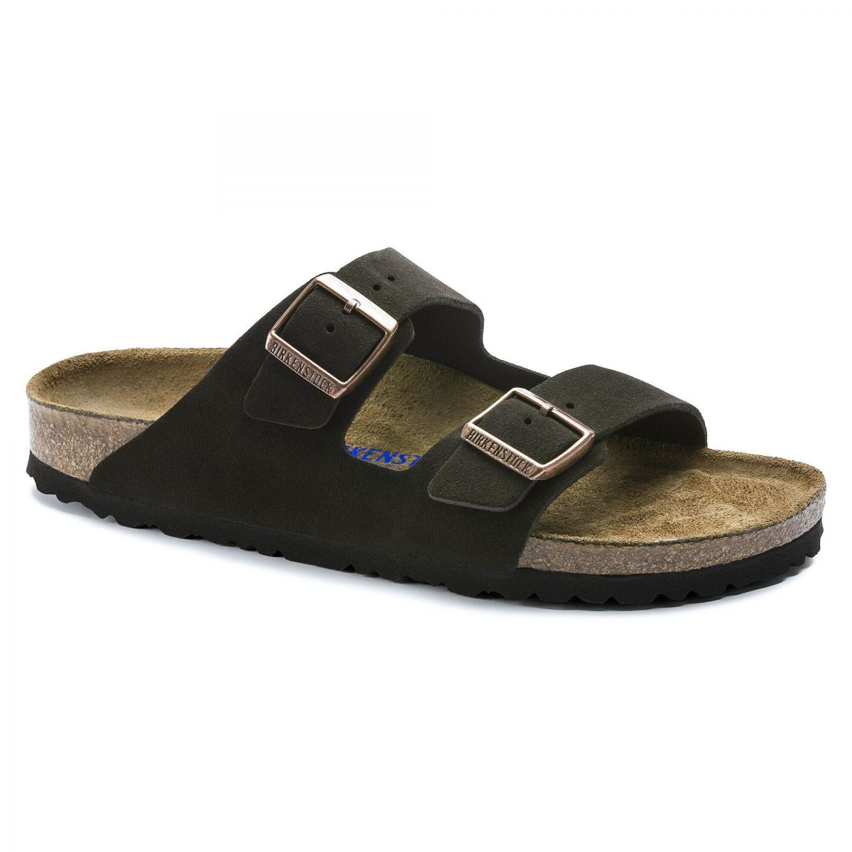 BIRKENSTOCK Unisex Arizona Soft Footbed Mocha Suede (narrow width) - 0951313