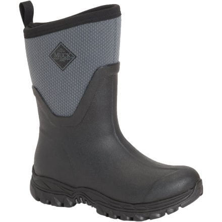 Muck Boot Company Women's Arctic Sport II Mid Waterproof Boot Black/Gray - AS2M-101