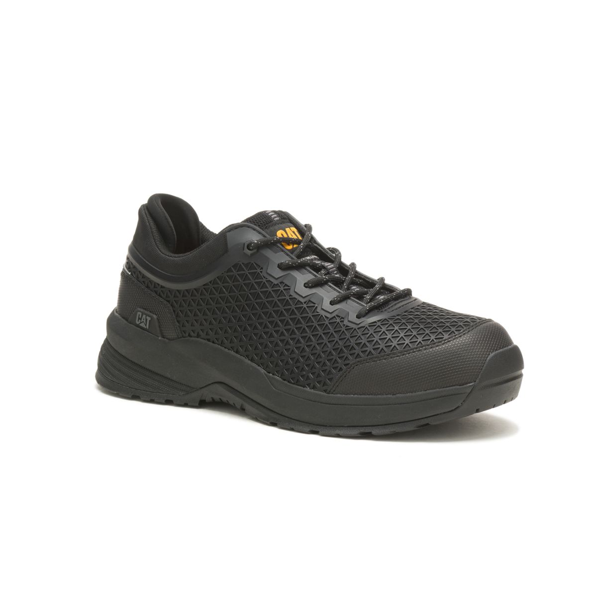 CATERPILLAR WORK Men's Streamline 2.0 Composite Toe Work Shoe Black/Black- P91349