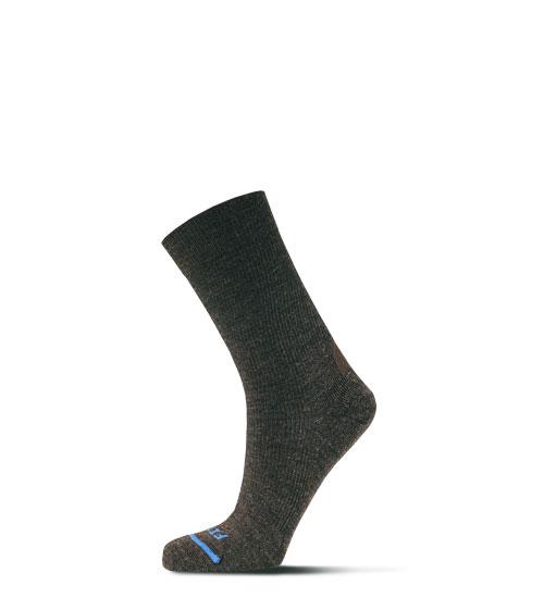 FITS Unisex Business Crew Socks Chestnut- F5001-205