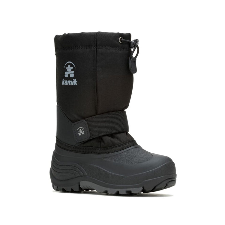 Kamik Unisex Kids' Rocket Black Cold Weather Boot - NK4125-BLK