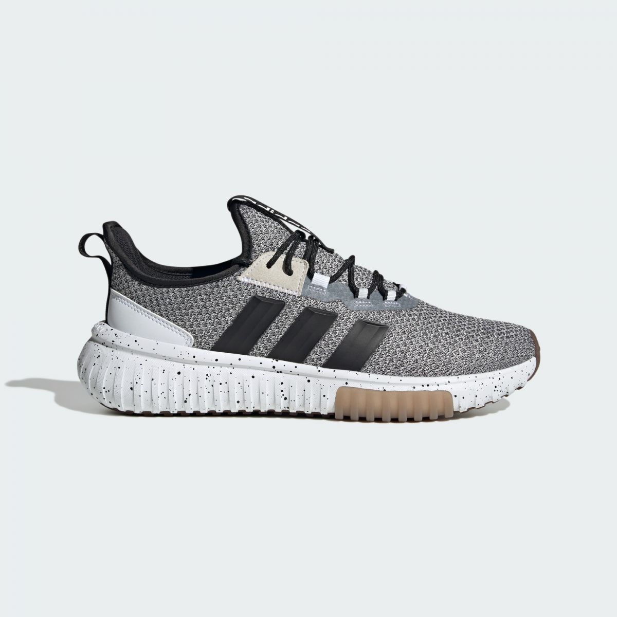 Adidas Men's Kaptir 4.0 Athletic Shoe Cloud White/Core Black/Gum - JR8531