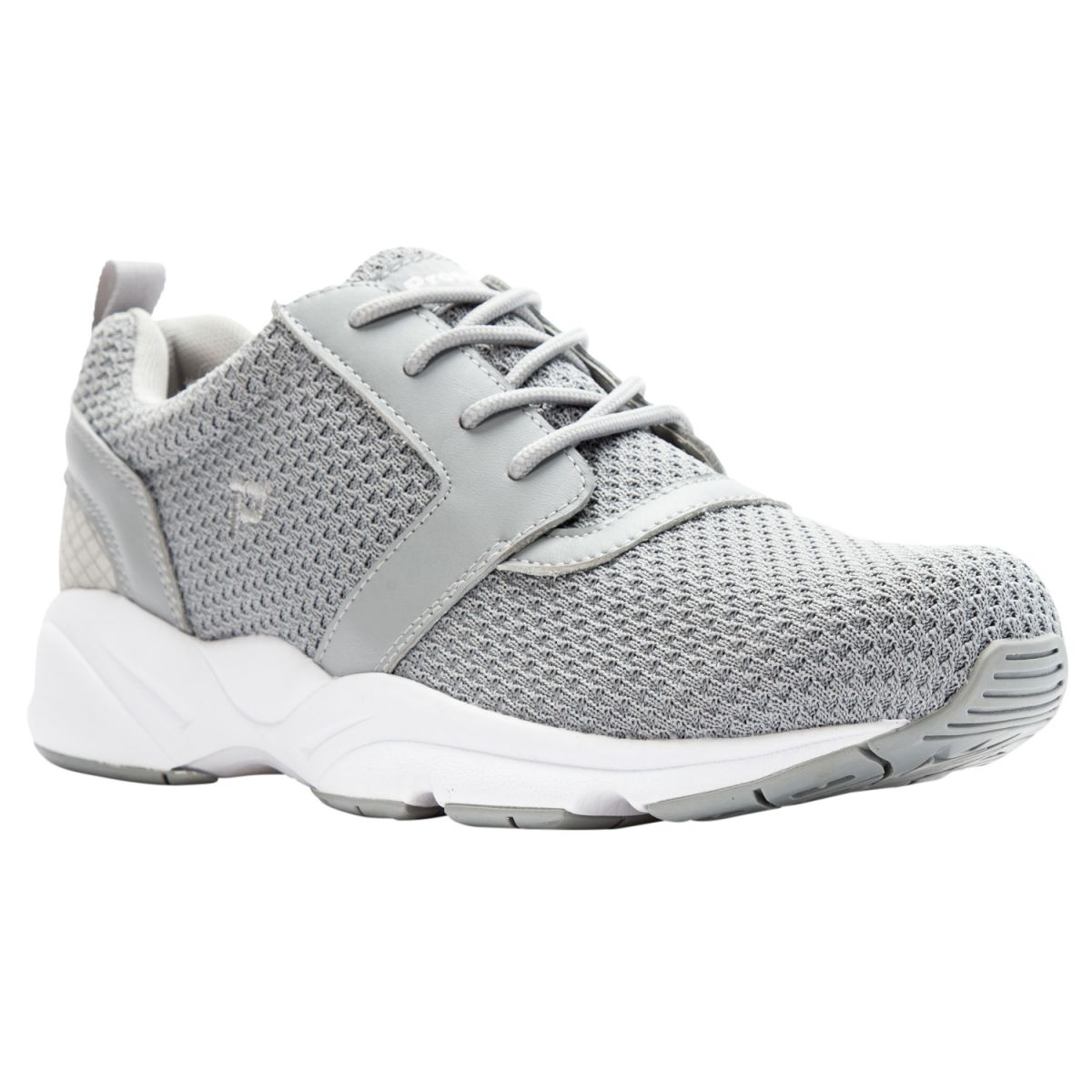 Propet Men's Stability X Walking Shoe Light Grey - MAA012MLGR