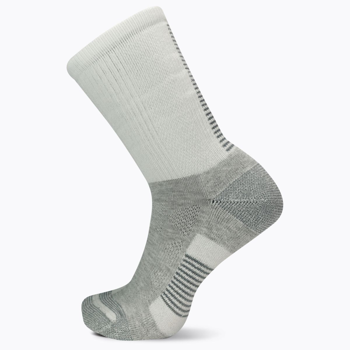 Merrell Unisex Moab Speed Lightweight Hiker Crew Socks White (1 pair) - MEA33724C1B4001-WHITE