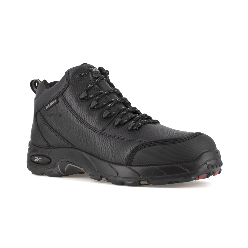 Reebok Work Men's Tiahawk Composite Toe Waterproof Sport Work Boot Black - RB4555