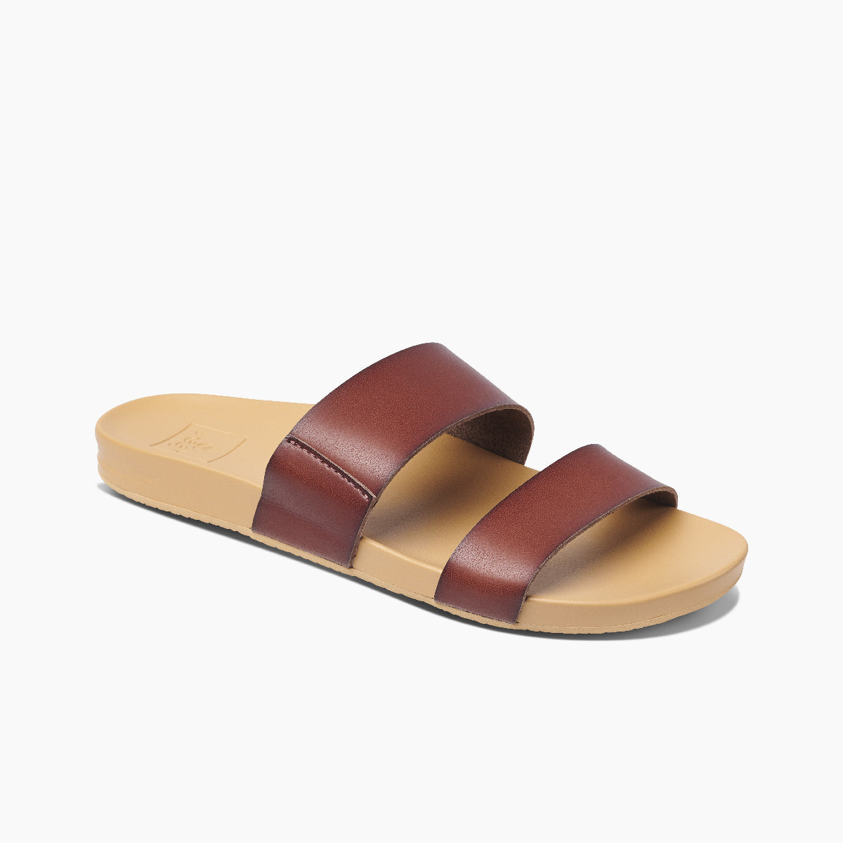 REEF Women's Cushion Vista Slide Sandals Rust - RF0A3OKSRUS