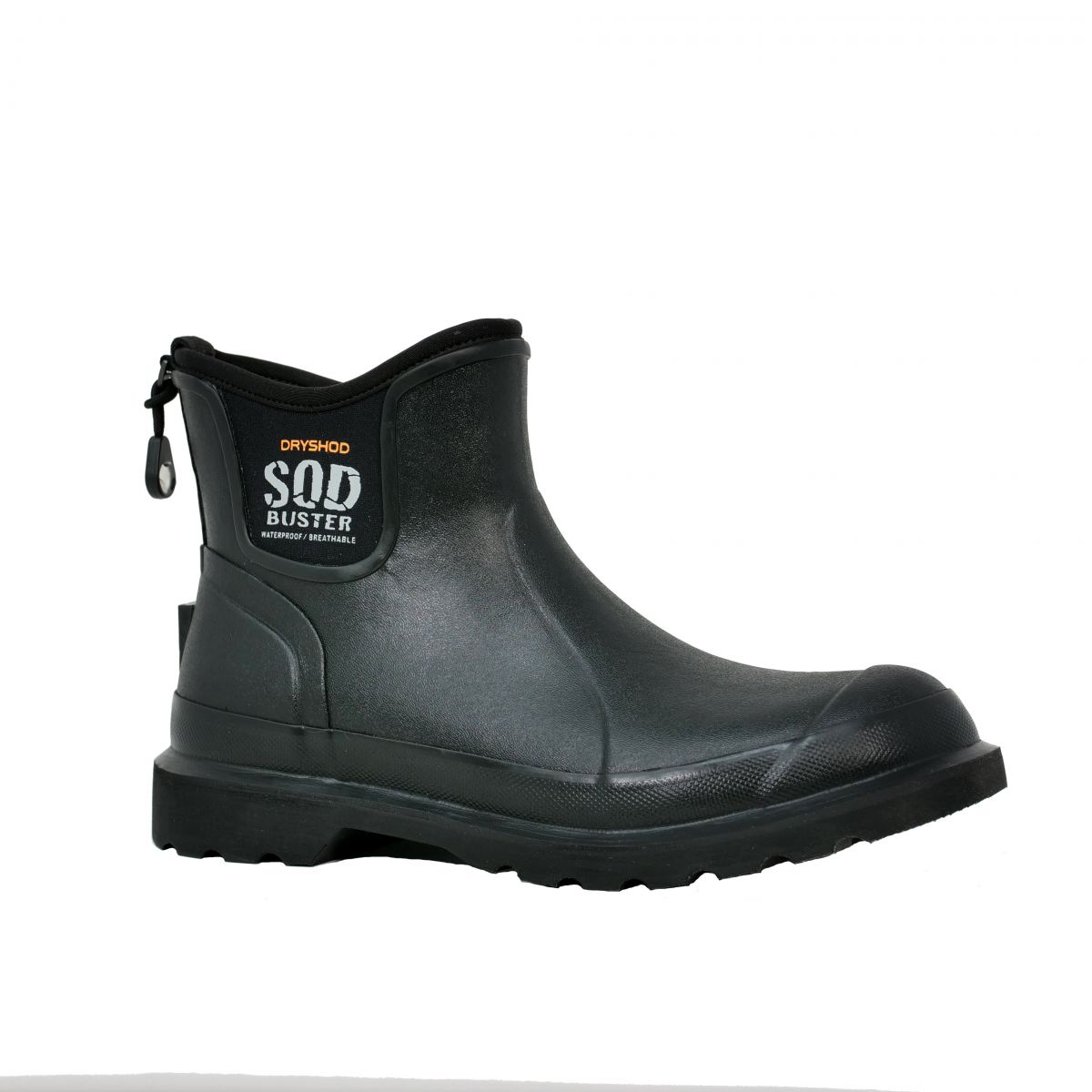 Dryshod Men's Sod Buster Pull On Boots Ankle Garden Boots Black - SDB-MA-BK