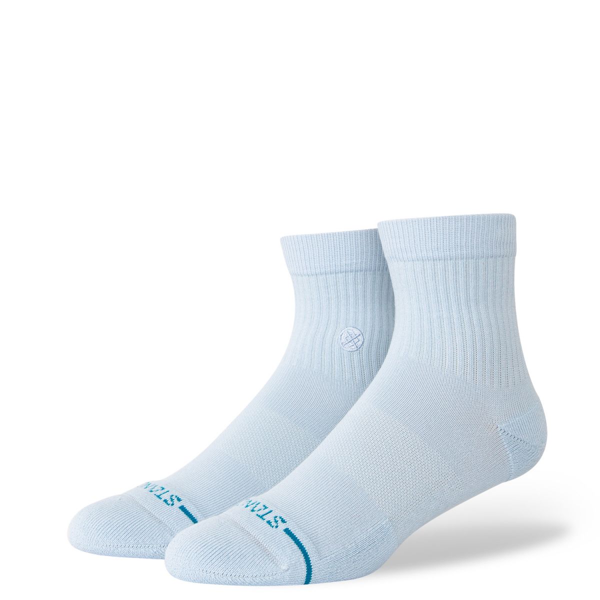 Stance Unisex Icon Quarter Socks Ice Blue - A356A21IQT-ICB