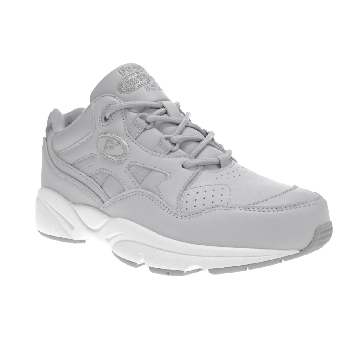 Propet Women's Stability Walker Sneaker White/Grey - W2034WGY