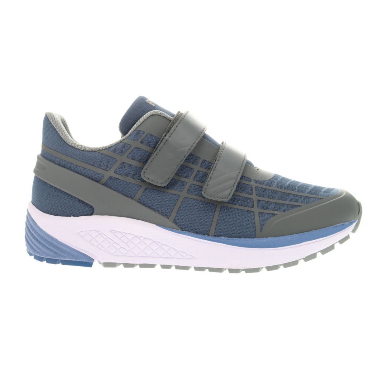 Propet Women's One Twin Strap Sneaker Grey/Blue - WAA103MGRB