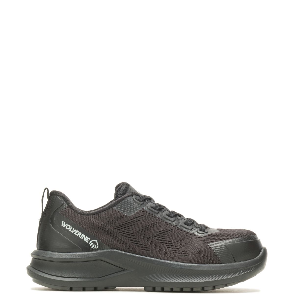 WOLVERINE Women's Bolt DuraShocks® Knit CarbonMAX® Composite Toe Work Shoe Black - W231008