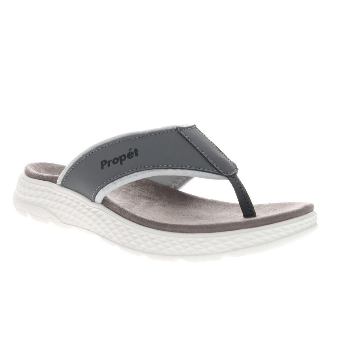 Propet Women's TravelActiv™ Adventure Thong Sandal Grey - WST001PGRY