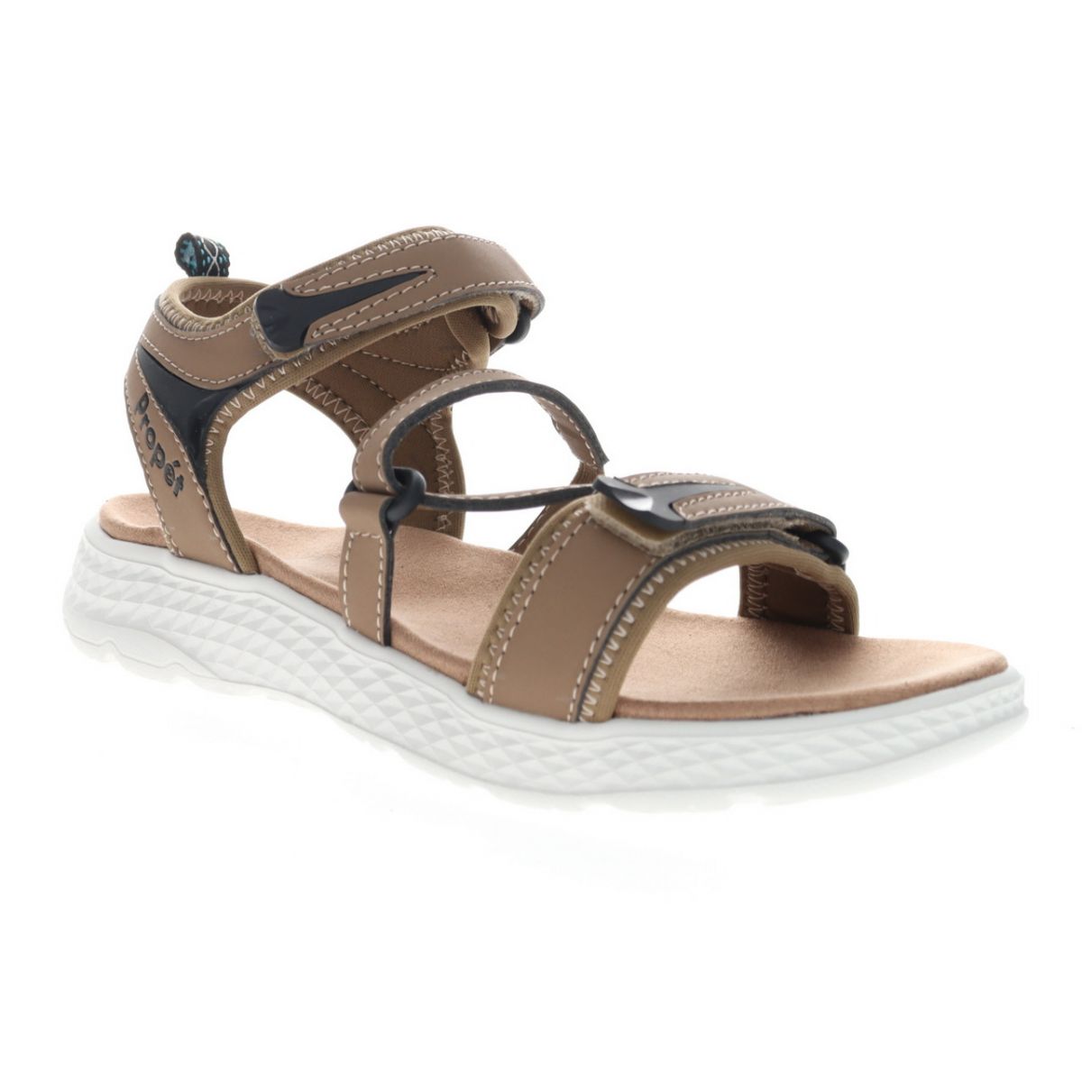 Propet Women's TravelActiv XC Walking Sandal Tan - WST023PTAN