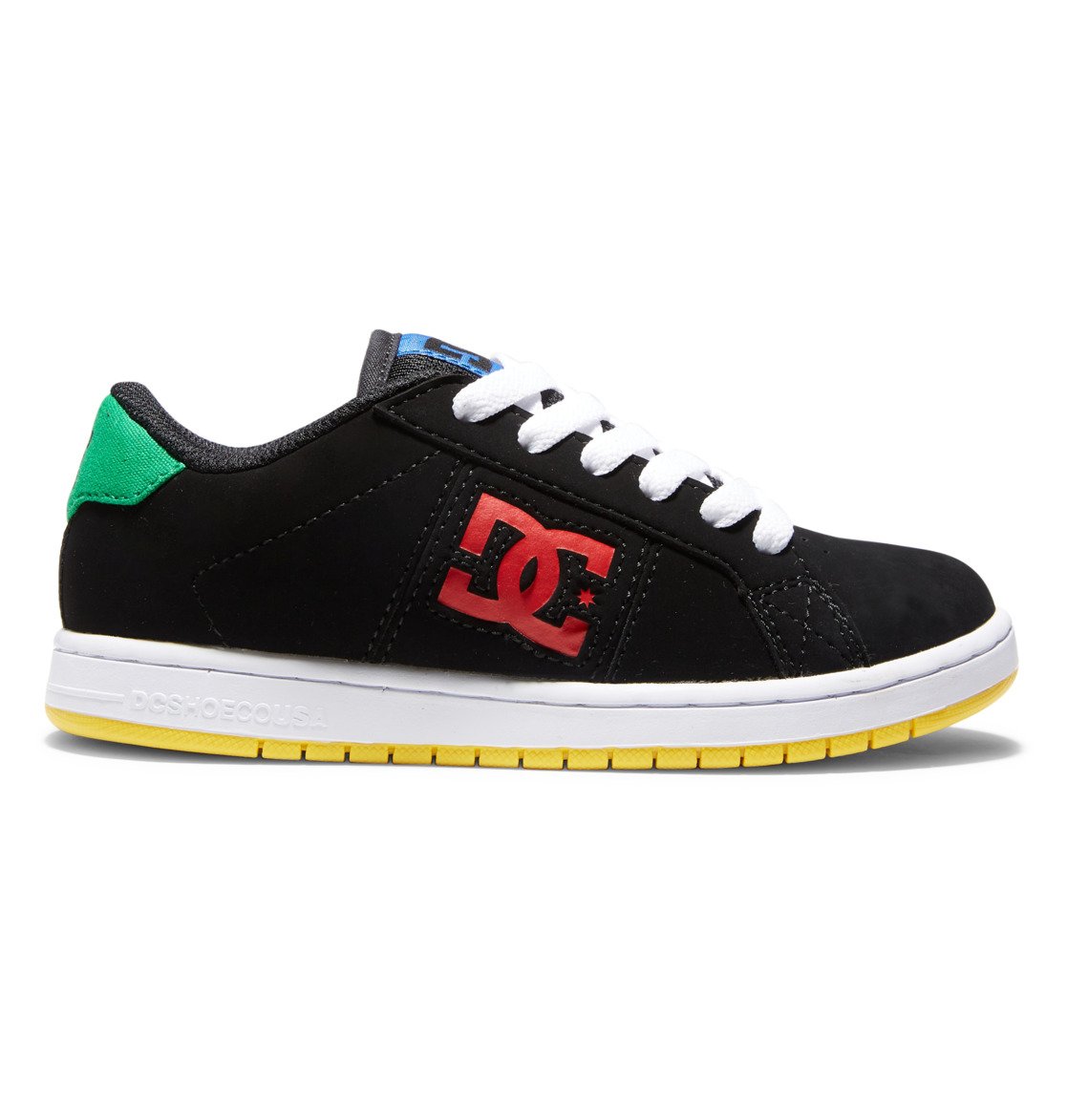 DC Shoes Unisex Kids'  Striker Shoes Black/Multi - ADBS100270-KMI