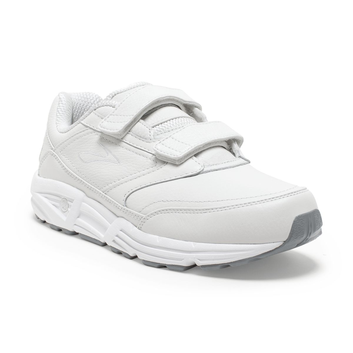 Brooks Women's Addiction Walker V-Strap Shoes White Leather - 120033-111